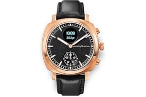 pininfarina Senso Reloj Inteligente Híbrido - Reloj analógico con Pantalla Digital, Frecuencia Cardíaca, ECG, Oxígeno en Sangre, Pasos, Calorías, Sueño, Actividad Física, Brújula y GPS