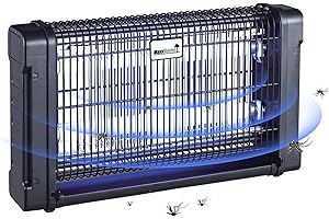 MaxxHome GC2-16 Insektenvernichter - Insektenvernichter Elektrisch (2x8W Lampe) Elektrischer Insektenvernichter bis zu 50M²
