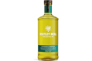 Whitley Neill LEMONGRASS AND GINGER GIN 43% Vol. 0,7l
