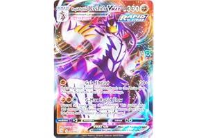 FRIKI MONKEY Carte Pokemon giganti promozionali, carta GX, VMAX, EX, Vstar o V, carta Jumbo taglia XXL, box promozionale, prodotto ufficiale, lingua Inglese (Rapid Strike Urshifu VMAX)
