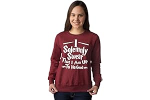 PLATFORM9CO I Solemnly Swear I Am Upto No Good Harry Potter Sweatshirt Adults Unisex