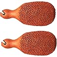 Turtuls Group Terracotta Natural Pumice Foot Tool Stone Foot Scrubber Set of-2
