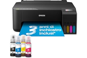 Epson EcoTank ET-1810 - stampante - a colori - a getto d'inchiostro - ricaricabile - A4 - 5760 x 1440 dpi - fino a 10 pagine/min. (monocromo)/