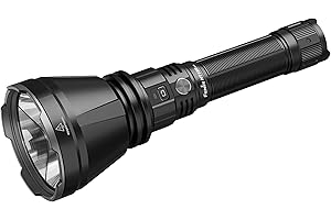 Fenix HT18R V2.0 Rechargeable Outdoor Long-Range Torch | 3700 Lumen | 1100m | 95 Hrs Max | Instant Turbo | Large Capacity 6000mAh Battery | Waterproof Sliding Charge Port Cover| IP68