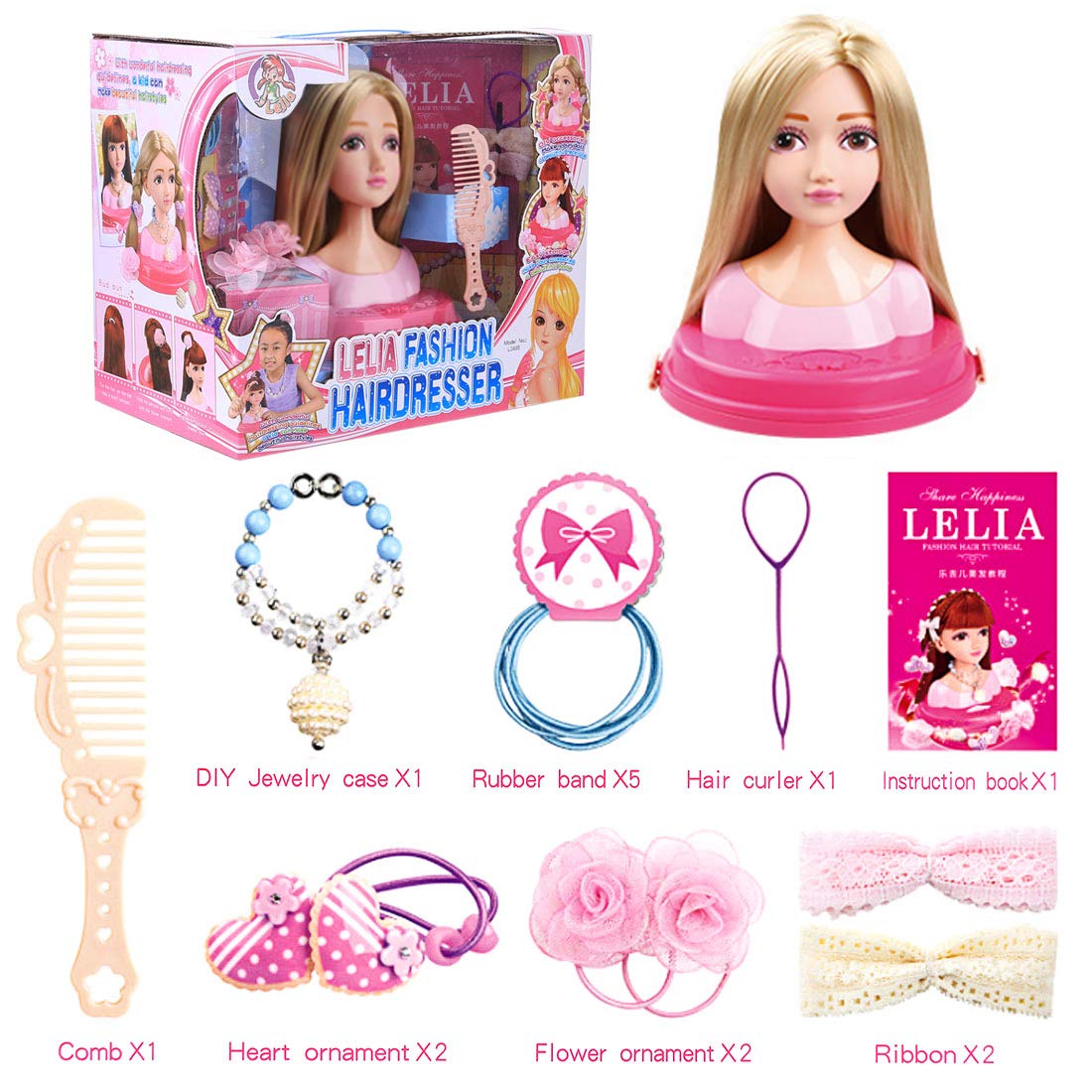 busto maquillaje niñas