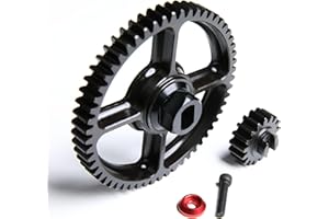 MINXID GTBRacing Steel 57T 17T Spur Gear Set for 1/5 RC Car HPI km rv Baja 5b ss 5t 5sc