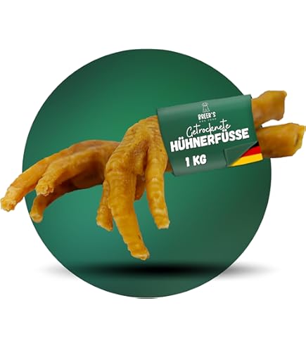 100% Hühnerfüße Weiß Gebrüht Kauspaß Hund Günstig Kaufen