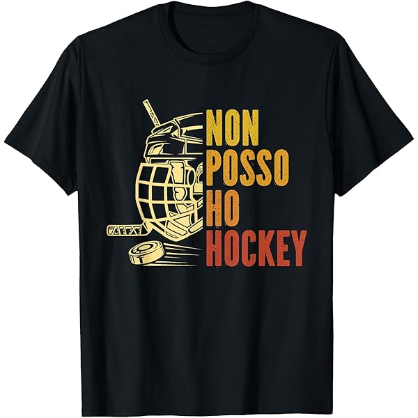 Maglietta Hockey Su Ghiaccio 'Born To Play' - Cotone, Design Per Giocatori E Portieri, Regalo Ideale - Foto 8