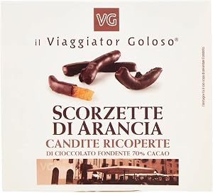 il Viaggiator Goloso Scorzette D'Arancia Candite 100g