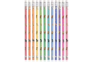 MEJOSER 12 Stück Bleistifte Pferde Mädchen Geschenk Pferd Bleistift mit Radiergummi Adventskalender Mädchen Kindergeburtstag Party Mitgebsel Einschulung Geschenke Schultüte Füllung 1. Klasse