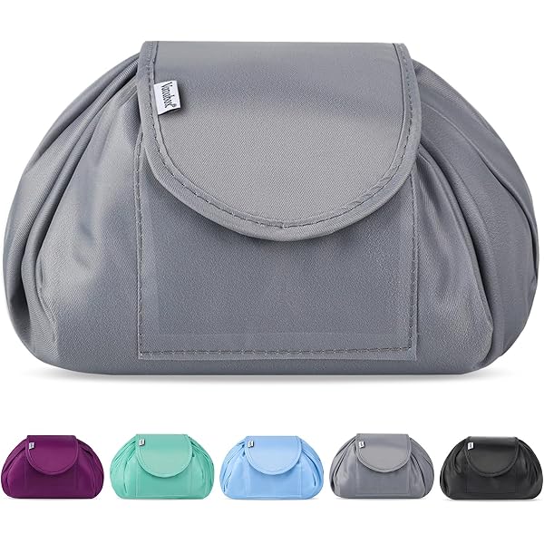 AKOAK Süße Ferkel Make-up-Tasche – Mit Kordelzug, Faltbar, Für Kosmetik & Reise