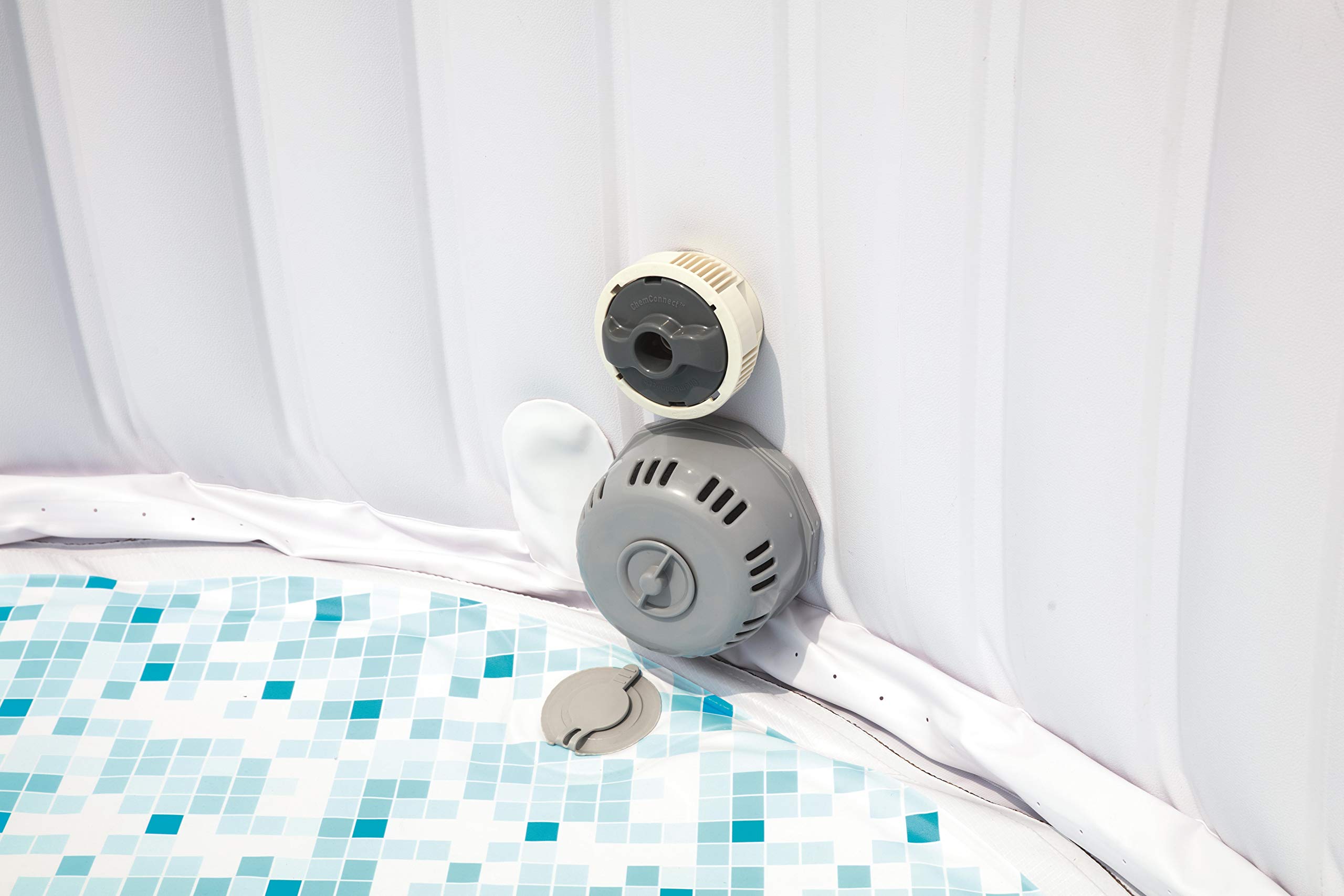 Bestway Lay-Z-Spa St. Moritz AirJet, Whirlpool rund aufblasbar mit Massagefunktion, 216x216x71 cm – Bild 25