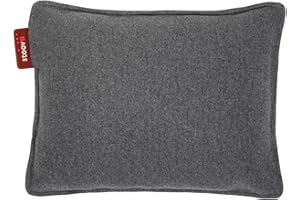 ‎STOOV STOOV Ploov² - Wärmekissen - Drahtlos - Infrarot-Wärmetechnik - Plus Batterie mit 4 bis 6 Stunden drahtlose Wärme - 45x60 cm - Original Grey