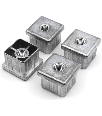 Square Threaded Gs Square Socket Pipe Fittings Threaded Plugs For Square Tube – 30, 40, 50 ...