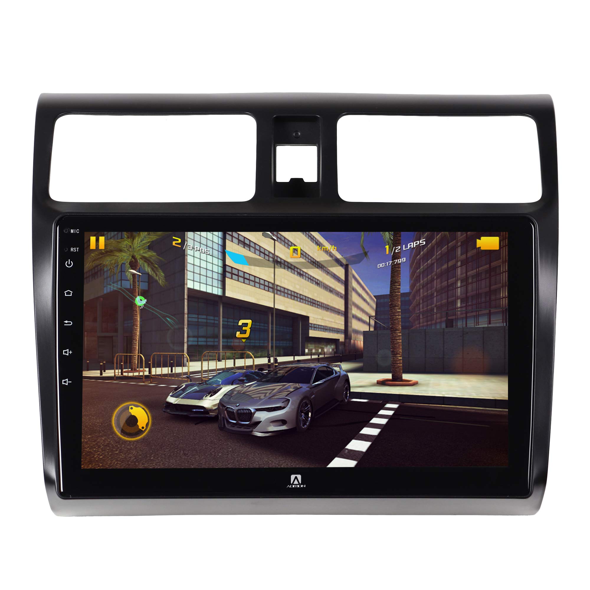 ADITION Android 10' Touch Screen Double Din Car Stereo Player with Navigation/GPS/WiFi/Bluetooth Full HD 1080P (2GB /16GB ROM) Compatible for Old Swiftt 2006-12