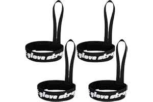 GIONAR 4 unidades de correa para guantes de esquí, guantes de snowboard, correa para esquiar, deportes al aire libre, guantes colgantes, esquí, deportes al aire libre, accesorios