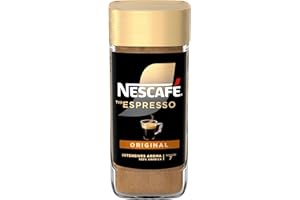 NESCAFÉ ESPRESSO tipo Gold, espresso istantaneo di alta qualità con il 100% di pregiati chicchi di caffè Arabica, contiene caffeina, con una crema vellutata, 1 confezione (1 x 100g)