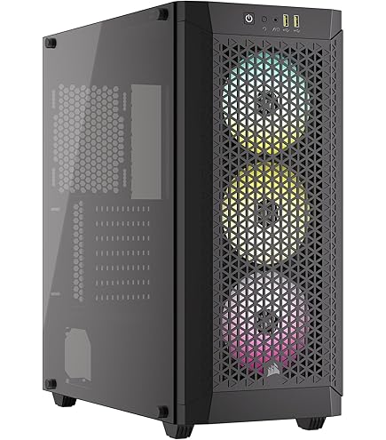 Amazon.in: Buy Corsair 4000D Airflow Tempered Glass Mid-Tower ATX 
