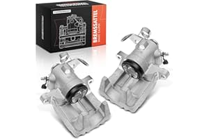 ‎FRANKBERG Frankberg 2x Bremssattel Bremszange Hinten Links Rechts Aluminium Kompatibel mit Golf IV Polo Fabia I Fabia II A3 Leon Ibiza III TT Cordoba R.o.o.m.s.t.e.r Replace# 1J0615424F