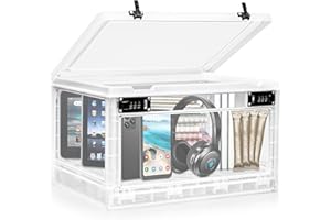 Lalifebuss Lockable Box, Large, Lockable Box, Lockable Storage Box with Combination for Office Locker/School/Medicine/Snacks/Phone Prison/Electronics/Home