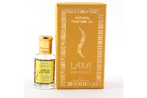 LASA AROMATICS Lasa - Olio aromatico aromatico naturale al loto 100% puro e naturale, 10 ml