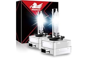 WinPower D1S Bixenon Lampade HID 6000K White Luce 35W 85V Extreme Vision, 2 Pezzi