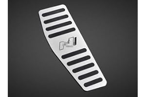 AUTOCOVR i30 N Footrest (Right-Hand Drive) - 1pc Steel Pad Dead Rest Pedal Car Upgrade Tuning Custom Interior i30N Accessory