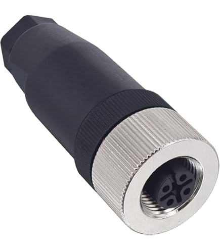 Connettore Maschio M8 A 3 Pin - Per Sensori Industriali | IP67 Impermeabile, Filettatura Antivibrazione - Foto 7