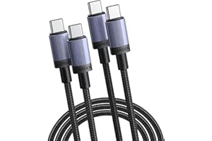 Kabel USB-C UGREEN 240 W PD 3.1 do szybkiego ładowania, 2 szt., kabel USB-C do USB C do urządzeń iPhone 16/15, MacBook Pro/Air, iPad Pro, Galaxy S25, Pixel 9, Dell XPS, Steam Deck itp.