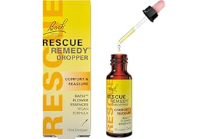 Rescue Remedy Dropper | Daily Support for Stressful Moments | Bach Original Flower Essences | Easy-to-Use 10ml Dropper
