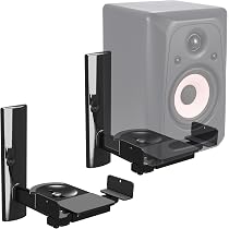 Staffa A Parete Regolabile Rockville Per Altoparlanti PA | Supporto Per Casse Peavey PV115D