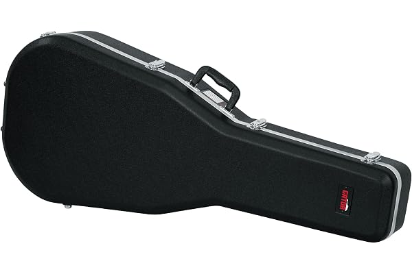 Gator Cases Deluxe ABS étui moulé pour guitares acoustiques de style Dreadnought; (GC-DREAD)