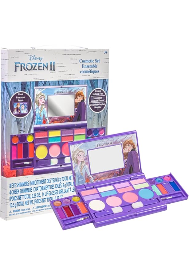 Lip Smacker Frozen Beauty Pocket Collection, 4-delige Frozen Make-up Set Kinderen Inclusief Lipglos en Nagellak, in Schattig Anna en Elsa Make-up Blikje, Make -up voor Eindeloos Plezier, Frozen Gifts Lip Smacker Frozen Beauty Pocket Collection, 4-delige Frozen Make-up Set Kinderen Inclusief Lipglos en Nagellak, in Schattig Anna en Elsa Make-up Blikje, Make -up voor Eindeloos Plezier, Frozen Gifts