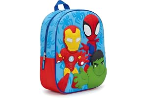 Marvel Spidey Ryggsäck 3D EVA och hans fantastiska vänner för barn