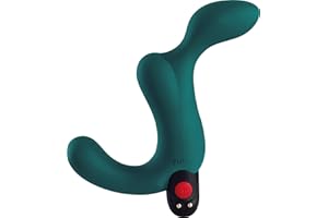 FUN FACTORY Duke - Estimulador de Prostata Recargable Vibrador para Hombre Turquesa de Silicona Medica 140 g