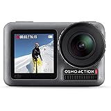 DJI Osmo Action Cam - Caméra d'Action, SnapShot, Imperméable 11M, Contrôle Vocal, Résitance à la Température, Fonctions Intui