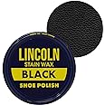 Black : Lincoln Shoe Wax Polish 3 Fl Oz (Black)