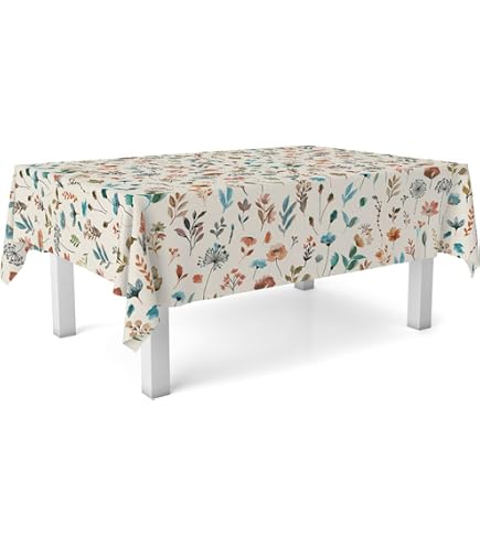 Tovaglia Antimacchia Idrorepellente Fantasia Rigata In Tutte Le Misure Antiscivolo Proteggi Tavolo Copritavolo A Righe Quadrata Rettangolare Cucina Salotto Interno Esterno Riga Beige 140 X230cm