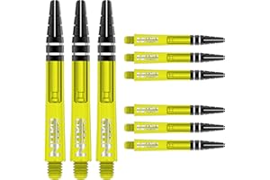 RED DRAGON Nitrotech Alberi Freccette Aste Freccette Aste - 3 Set per Confezione (9 Alberi Freccette Aste in Totale)