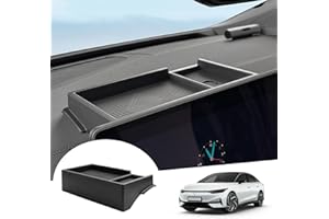 ‎GAFAT GAFAT Kompatibel mit VW ID.7 2024 2025 2026 15" Mittelkonsole Aufbewahrungsbox, Hinter dem Bildschirm Ablagen Organizer Tray für ID7 Tourer 15 Zoll Discover Pro Max