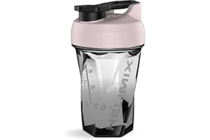 HELIMIX 2.0 591ml Shaker Proteine Senza Sfera - Borraccia Protein Vortex Blender | Miscelatore Palestra Senza Grumi, Tritan, BPA-Free, Lavabile in Lavastoviglie, Portatile, Antigoccia, Bubble Gum