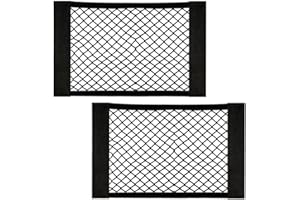 EINESIN Siatka bagażnika, siatka bagażowa do samochodu, uniwersalna siatka ochronna do bagażnika, elastyczna siatka do przechowywania bagażu z rzepem do bagażnika samochodu/SUV