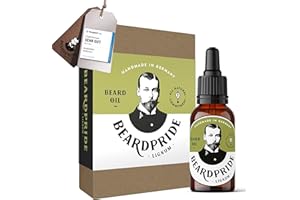 ‎BEARDPRIDE BEARDPRIDE Bio Bartöl Herren I Original Bart Öl aus dem Barbershop I Bartpflege Öl für weichen Bart I 100% naturreines Bartwuchsöl I Beard Oil for men