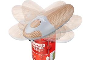 Cooks Professional Elektrischer Dosenöffner, automatischer kabelloser Dosenöffner für Arthritis und Arthritis, freihändige Bedienung, One-Touch-Design (Nordic Grey)