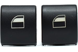 PROMO LINK 2X Vorne Links Rechts Fensterheber Schalter Taste Tasten Fensterheberschalter Reparatur Satz Schalttaste