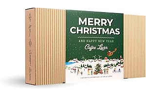 ‎GROWER'S CUP Weihnachtsgeschenke für Männer & Frauen – Kaffee Geschenk Set für Weihnachten mit 10 besten Single Estate Spezialitäten & Bio-Kaffees aus aller Welt | Kaffee Weltreise Geschenke für Männer & Frauen