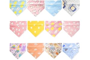 Dosolsollasol Bavaglino Neonato Bavaglini Bandana Cotone Neonati