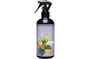 Houseplant Myst, 300ml - Growth Technology Plant Spray for Indoor Plants - Professional Grade House Plant Food with Liquid Fertiliser & Essential Nutrients - Growth Enhancer & Pest Repellent