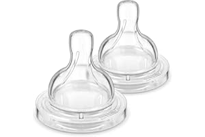 Philips Avent SCF631/27 Klassik+ Sauger mit Nahrungsfluss für Neugeborene 0m+