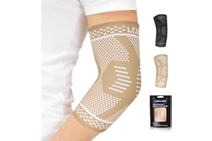 LEXNIUSH Coudière Tendinite, Coudiere Epicondylite de Compression, Attelle Coude Hommes et Femmes pour Soulage la Douleur, Tennis Elbow, Tennis, Golf, Sport, Gym, Coudiere Musculation Élastique